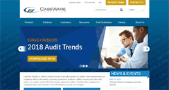 Desktop Screenshot of casewareanalytics.com